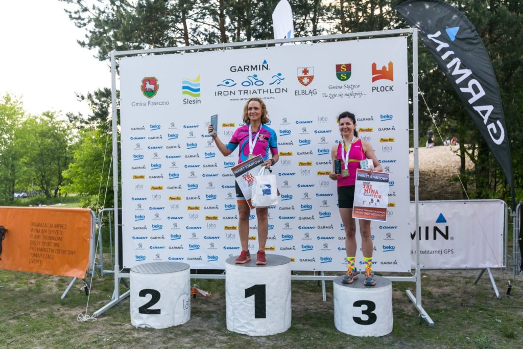 Garmin Tri Series Piaseczno - podium zdobyte